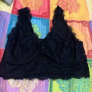Black bralette